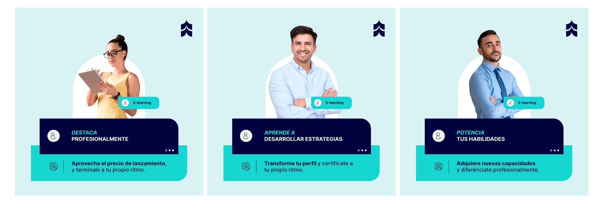 Campus Romero — Consolidación de identidad visual en campaña E-learning